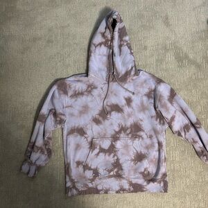 Tie die hoodie